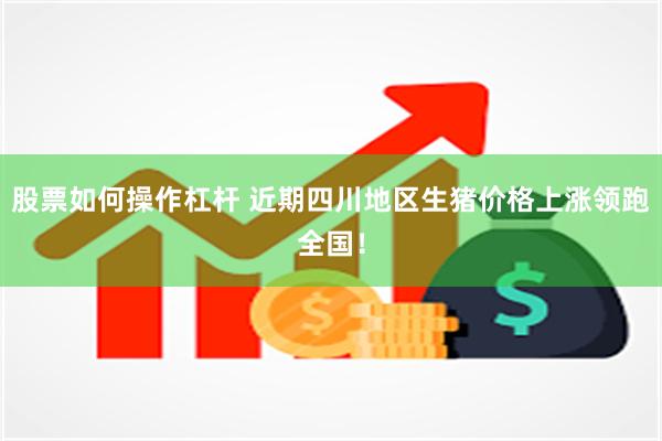 股票如何操作杠杆 近期四川地区生猪价格上涨领跑全国！